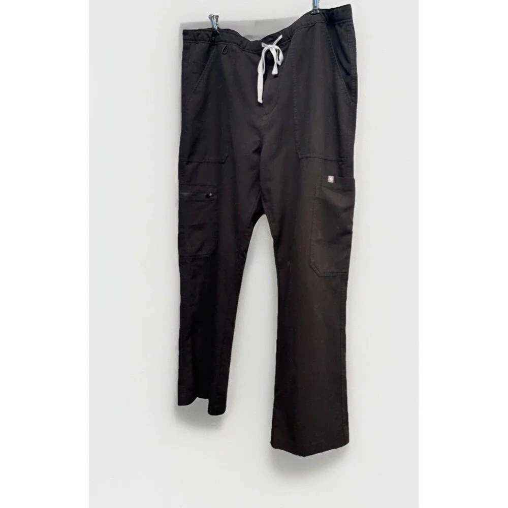 Figs Technical Collection Navy Blue Cairo Cargo  Straight Leg Scrub Pants XL - Picture 4 of 12